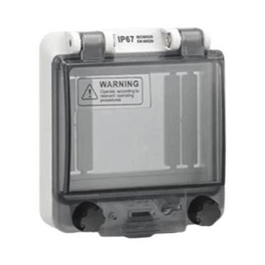 Imagem de Caixa De Disjuntor Transparente À Prova d'Água IP67 Com Tampa Protetor