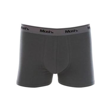 Imagem de Cueca Boxer Mash 170.26 Masculina Basic Algodão T. P/GG, GG, Cz02, Cin