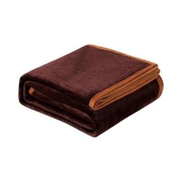 Imagem de Cobertor De Lã Quente Para Cama De Solteiro, Casal E Queen Size, Manta