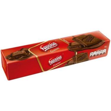Imagem de Biscoito Nestlé Classic Recheado Chocolate 140g, 1, Chocolate