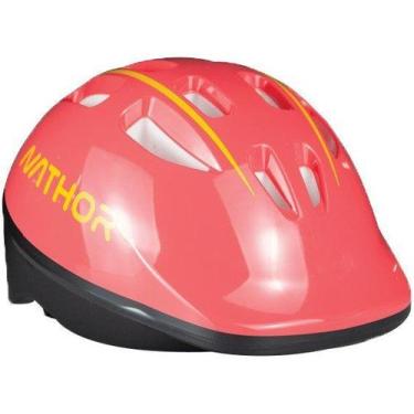Imagem de Capacete Infantíl Nathor - Coral Pink 50 a 56 Cm, Único