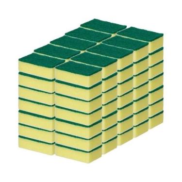 Imagem de Conjunto De Esponjas Absorventes Para Lavar Louça 50/2 Peças, Kit De E