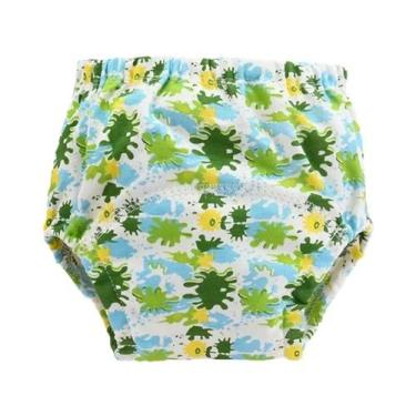 Imagem de Calças De Treinamento De Algodão Para Bebês, Fraldas De Pano Reutilizá
