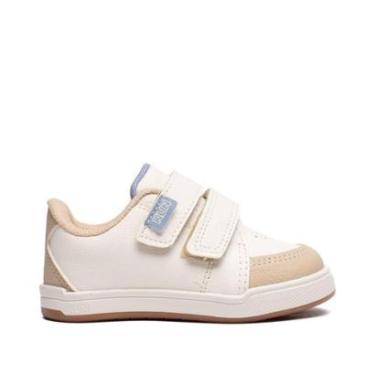 Imagem de Tênis Infantil Klin Flyer Baby Tiras Aderentes Off White-Feminino