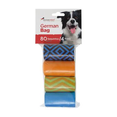 Imagem de Refil de Saquinhos para Coleta de Dejetos de Pets Germanhart Kit Cata Caca Triângulo Cã...