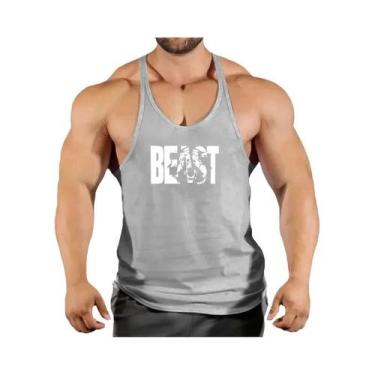 Imagem de Camiseta Sem Mangas Para Academia Masculina, Top De Fitness, T-shirt D