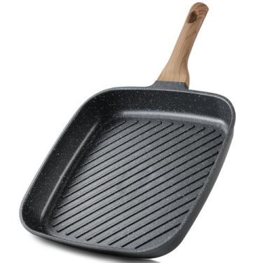 Imagem de Frigideira Grelhadora CAROTE 28cm Antiaderente com Revestimento Premiu