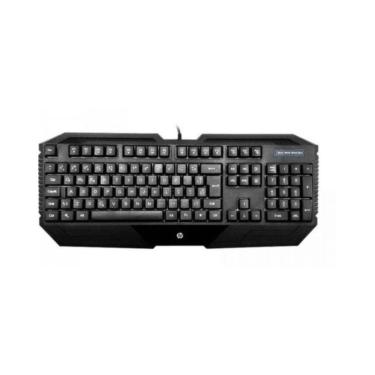 Imagem de Kit Teclado E Mouse Usb Gamer Hp Gk1000 Preto