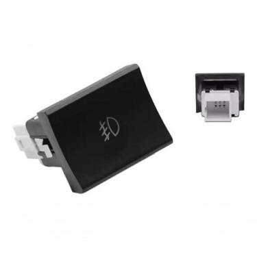 Imagem de Tecla Acionadora do Farol de Milha para Painel Modelo F103 Compatível com Volkswagen Gol G6 Saveiro G6 Voyage G6
