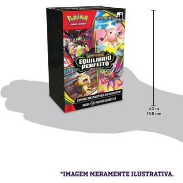 Imagem de Pokémon TCG, Combo de Booster Pokémon ME03 Equilíbrio Perfeito