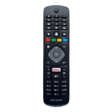 Imagem de Controle Remoto Universal Compatível C/ Smart Tv Philips