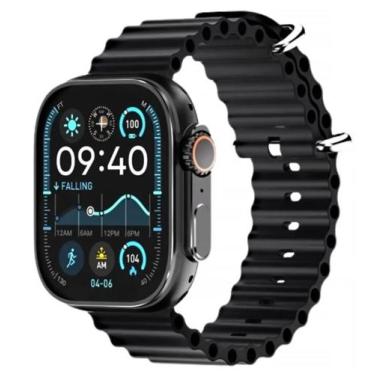 Imagem de Relógio Smartwatch Ultra 5 Plus Microwear Mensagem Super Amoled lançam
