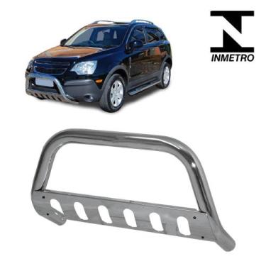 Imagem de Parachoque de Impulsão Captiva 2011 2012 2013 a 2020 Cromo - CCF
