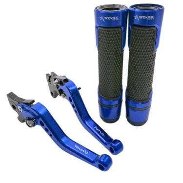 Imagem de Kit Manete Manopla Moto Yamaha Lander 250 X Factor 125 Ybr - Stark Rac