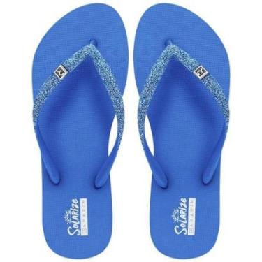 Imagem de Chinelo Ramarim Solarize Feminino Glitter Bico Arredondado Cor:;Tamanho:35/36-Feminino