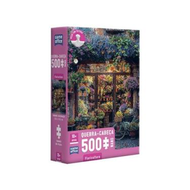Imagem de Qeubra-cabeça 500 Peças Floricultura Game Office - Toyster