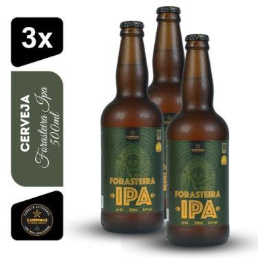 Imagem de Cerveja Forasteira IPA Campinas 500ml Kit 3 unidades - Cervejaria Camp