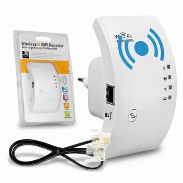 Imagem de Repetidor Wi-Fi Expansor De Sinal Internet Com Garantia E Nota Fiscal 