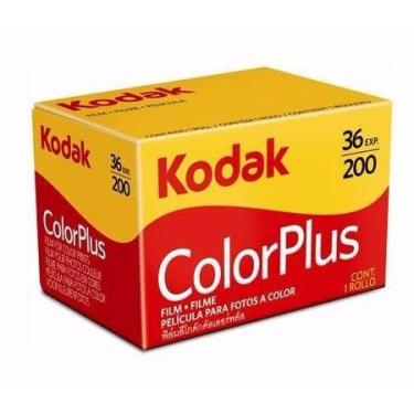 Imagem de Filme Colorido 35mm Kodak Iso 200 Color Plus - 36 Poses
