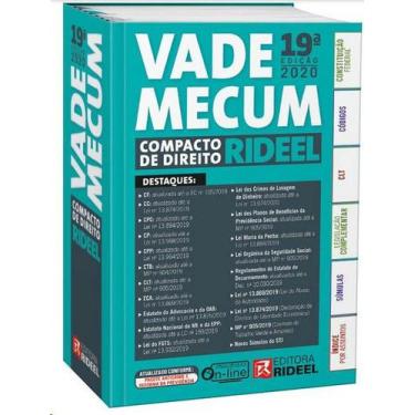 Imagem de Vade mecum compacto de direito rideel