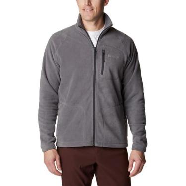 Imagem de Jaqueta Fleece Columbia Fast Trek II Masculina - Cinza, GG