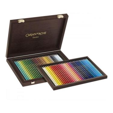 Imagem de Lápis De Cor Aquarelável Caran D'ache Supracolor 60 Cores