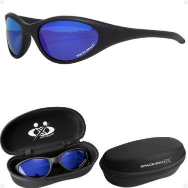 Imagem de oculos Bike Preto Uv400 Ciclismo Esportivo Protecao + Case original qu