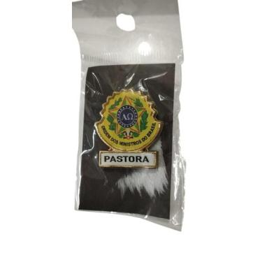 Imagem de Broches com ofícios para ornamentar a roupa do cristão - SC, Pastora