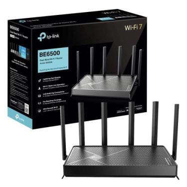 Imagem de Roteador WiFi 7 TPLink Archer BE400 Dual Band BE6500 2.4GHZ e 5GHz 6 A