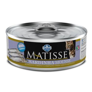 Imagem de Matisse Cat Wet Mousse Sardinha 85g - Farmina