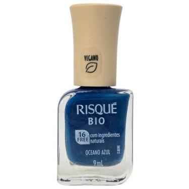 Imagem de Esmalte Cremoso Oceano Azul Vegano Bio Risqué 9ml