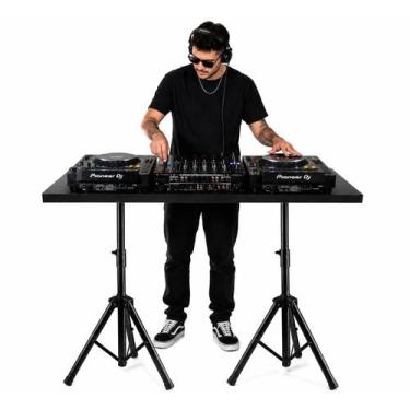 Imagem de Mesa DJ Profissional Para Controladora DDJ FLX4 FLX6 XDJ RX3 Notebook 