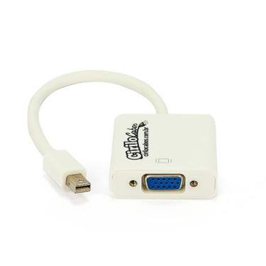 Imagem de Adaptador Mini DisplayPort para VGA Branco - CIRILO CABOS, BRANCO