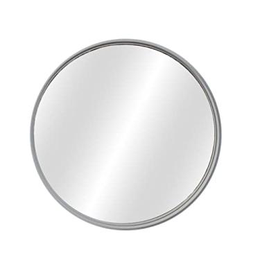 Imagem de Espelho Decorativo Lua Nova Interno Cinza 50 cm Redondo