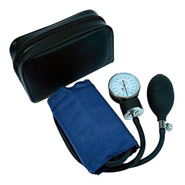 Imagem de Aparelho De Pressão Manual Esfigmomanômetro Premium Cores (Azul)