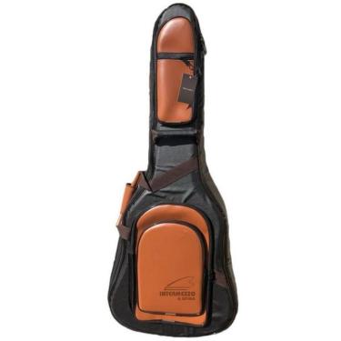Imagem de Capa para Violão Clássico Premium Preto e Marrom LogBag
