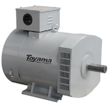 Imagem de Alternador 12,9 KVA Trifásico 127/220V 4 Polos TA12.5CT2 271-003 TOYAMA