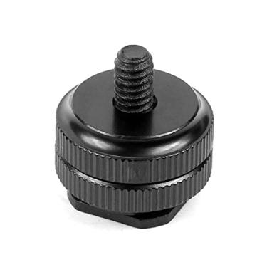 Imagem de Adaptador de parafuso reforçado de 0,6 cm com porca dupla para câmera DSLR