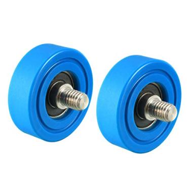 Imagem de 2 pcs Roller Bearing Bearing Polia Deslizante Roda Rowed Haste 40x13x1mm