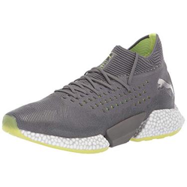 Imagem de PUMA Tênis masculino Future Rocket, Puma envelhecido, cinza-carvão, amarelo-efervescente, 14