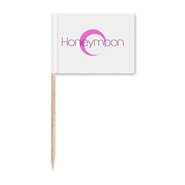 Imagem de Hope Spend Each Other Sweetly Toothpick Flags Marcador Topper Decoração de Festa