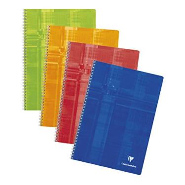 Imagem de Clairefontaine Caderno em espiral, A4, cores sortidas, várias cores DIN A4 (50 Blatt)