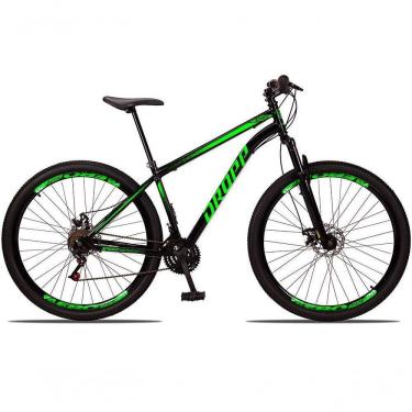 Imagem de Bicicleta 29 Dropp Sport Aço 21M Preto+verde