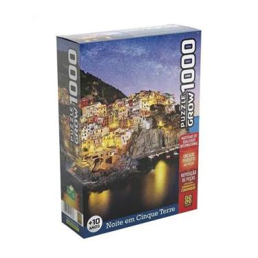 Imagem de Puzzle 1000 Peças Noite Em Cinque Terre - Grow