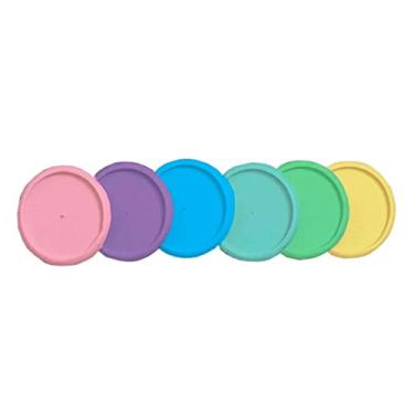 Imagem de Discos Para Caderno Inteligente, CI231038, Médio, 23 mm, Diversidade Brasileira, Com 12 Unidades