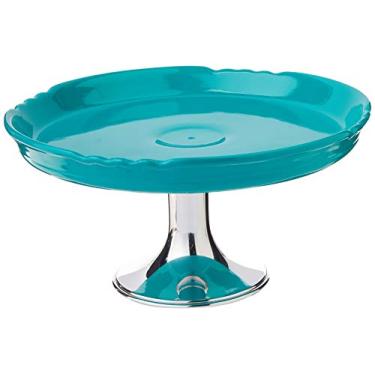 Imagem de Doceira G Com Pé Alumínio Ceramicas Pegorin Tiffany