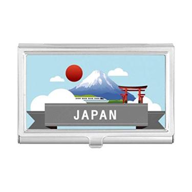 Imagem de Porta-cartões de visita em formato de trem, porta-cartões vermelho com montagem no Japão