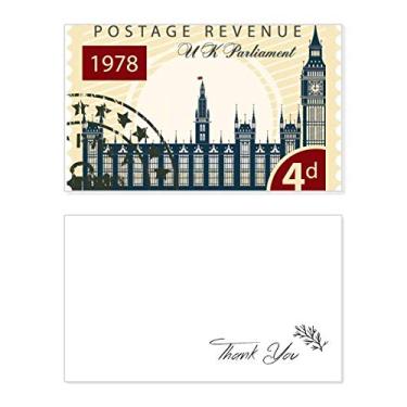 Imagem de Carimbo do Parlamento de Londres, Inglaterra, Grã-Bretanha, Reino Unido, Cartão de agradecimento de aniversário