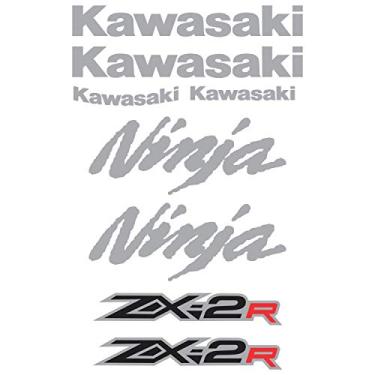 Imagem de Adesivo Protetor Kawasaki Ninja 250r Cinza