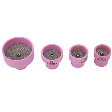 Imagem de Kit de lentes de gás de tocha Alumina, conjunto de copos de solda de cerâmica de longa vida útil, para equipamentos de solda, suprimentos industriais WP-17/18/26 lanterna de solda TIG